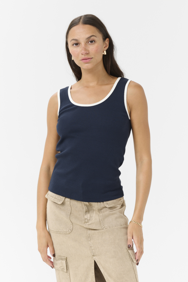 KAcarna Contrast Singlet Marine - Image 1