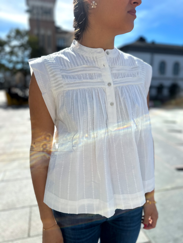 Carly Shirt City - Star White - Image 1