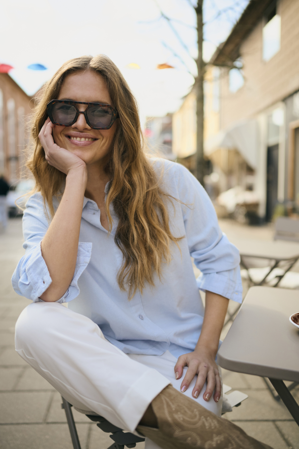 KAnaya Skjorte Lys Blå - Image 1