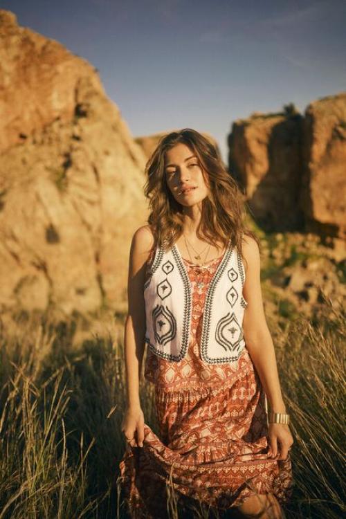 CRManju Boho Vest