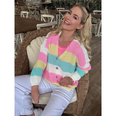 Moondust Paw multi cardigan