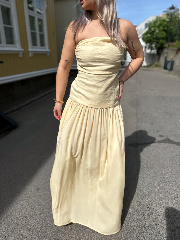Hedy Maxi Dress - Butter - Image 1