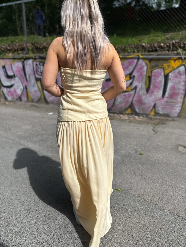 Hedy Maxi Dress - Butter - Image 2