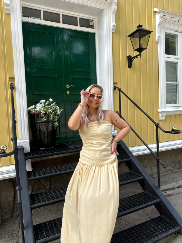 Hedy Maxi Dress - Butter - Image 5