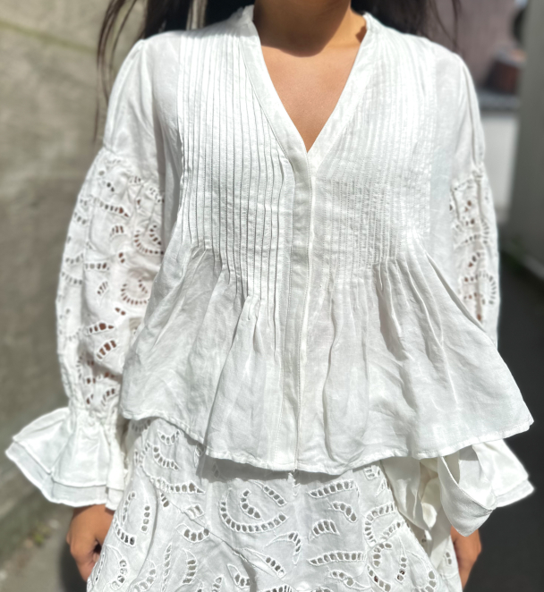 Coco Blouse - Hvit  - Image 1