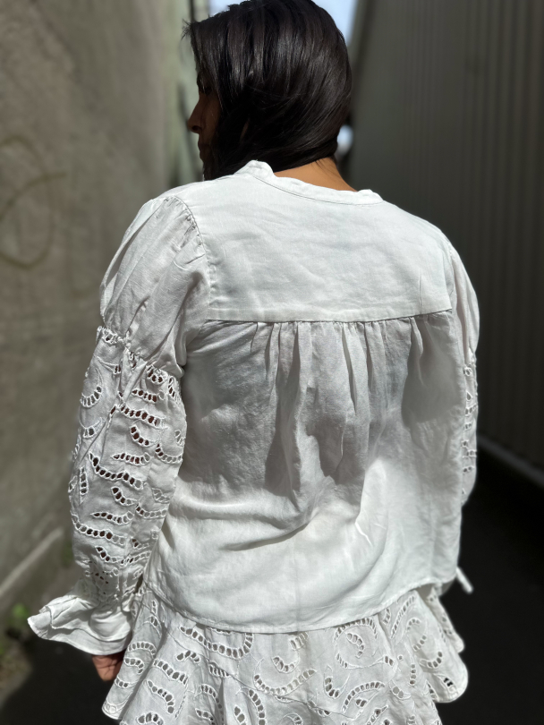 Coco Blouse - Hvit  - Image 2