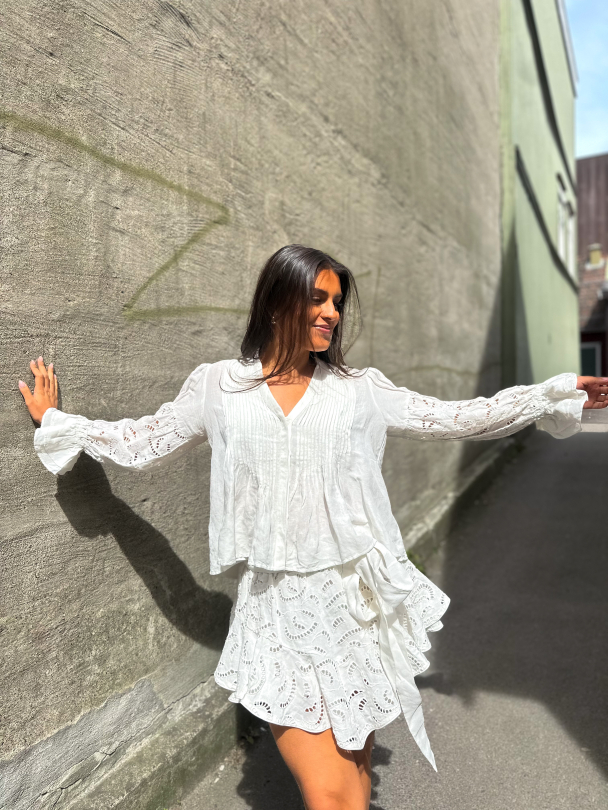 Coco Blouse - Hvit  - Image 5