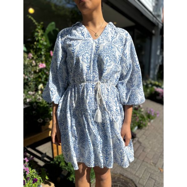 Cinni 3/4 Dress - Star White