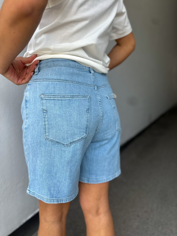 Anya Denim Shorts - Light Blue Denim  - Image 2