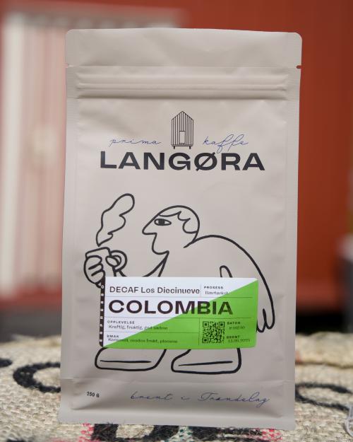 DECAF, LOS DIECINUEVE, COLOMBIA ESPRESSO
