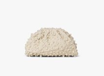 Pearl Linen Clutch