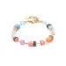 GEOCUBE Bracelet Iconic Aqua & Apricot