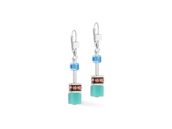 GEOCUBE Earrings Iconic Magic Silver