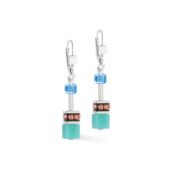 GEOCUBE Earrings Iconic Magic Silver