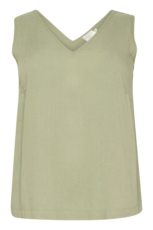 Kaffe Curve Mille ermløs topp - Image 3