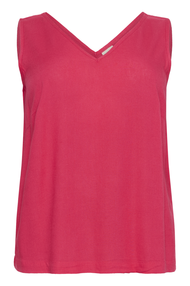 Kaffe Curve Mille ermløs topp - Image 5