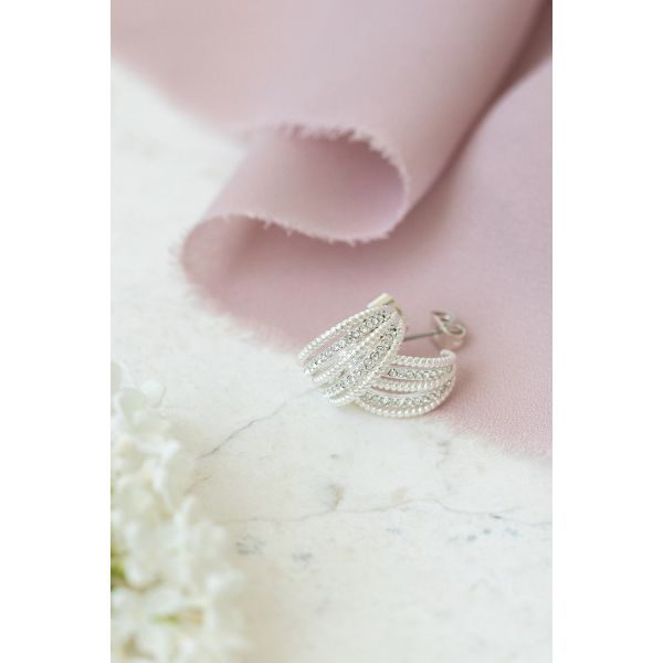 Olivia grande earrings - Silver 