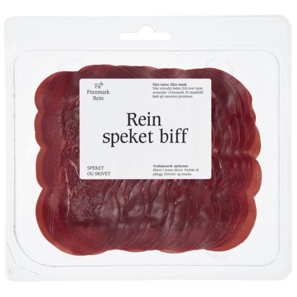 Reinsdyr Biff Speket 70g Finnmark Rein