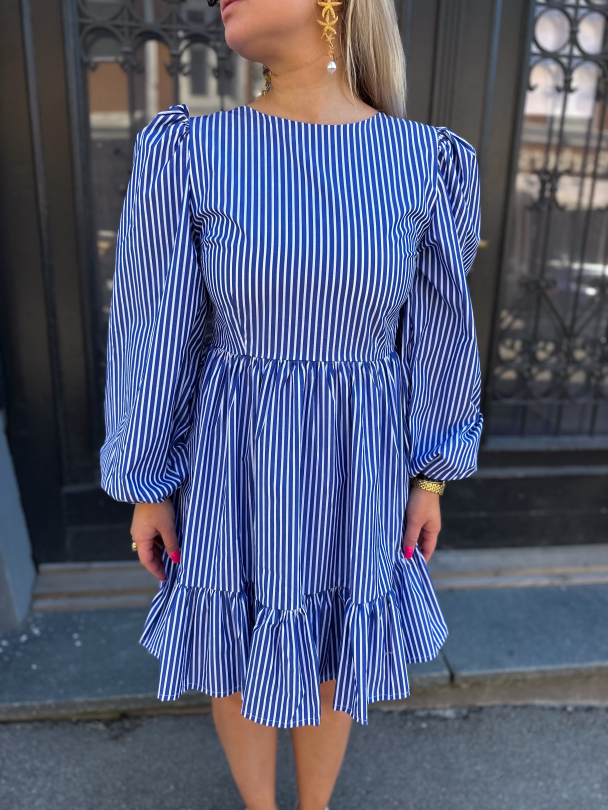 Josephine Dress - Stripe - Image 1