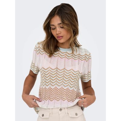 Only Alvira kortermet topp