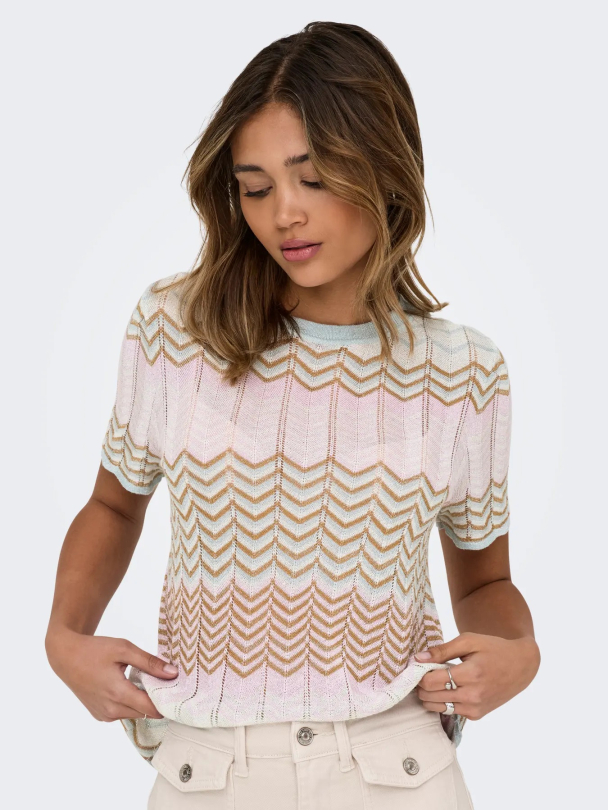 Only Alvira kortermet topp - Image 1