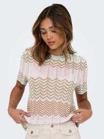 Only Alvira kortermet topp