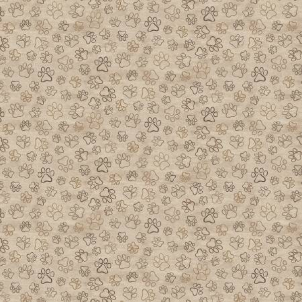 Timeless Treasure. dog pow Nature