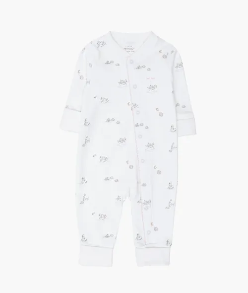 Livly | Swans Overall - White