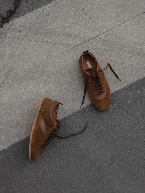 Ghost Suede/Leather Cognac