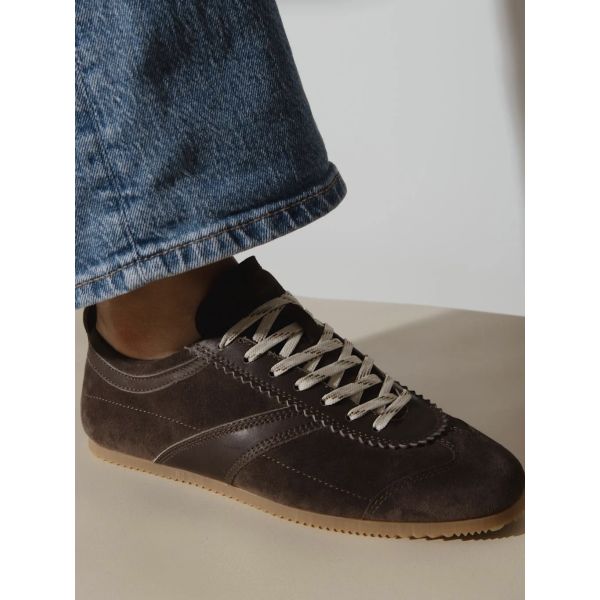 Ghost Suede/Leather Truffle
