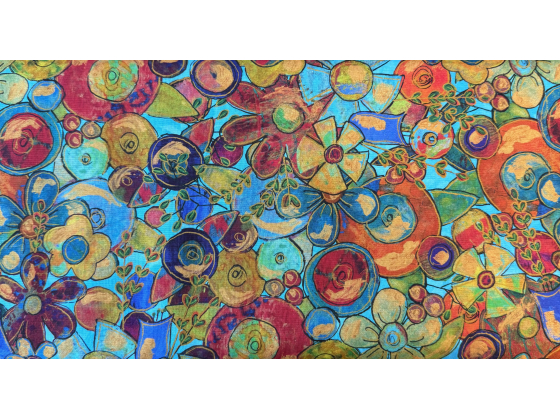 Bakstykkestoff Flower