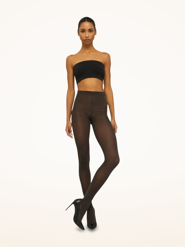 Satin Opaque 50 Tights, nearly black - Image 3