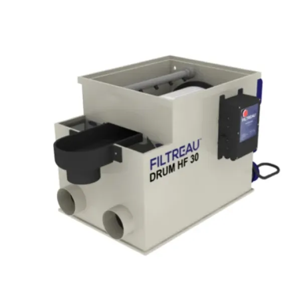 Trommelfilter Filtreau Pro / Max flow 30.000 liter pr time
