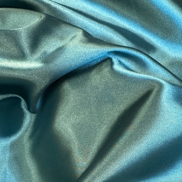 Satin silkefor Jeans / grønn