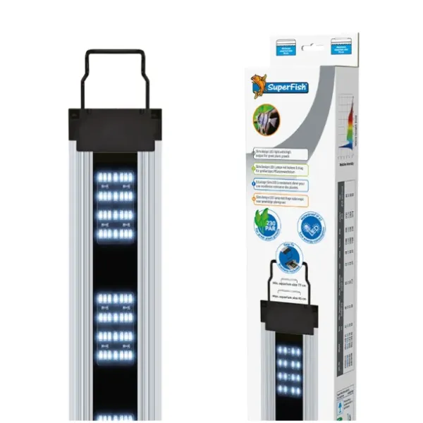 SuperFish Slim LED-lys til Akvarier / Slim 55 / 32watt