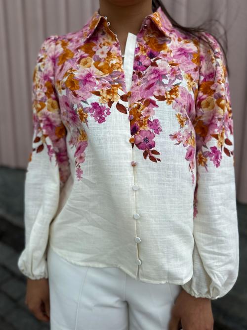 Cleo Shirt - Cleo Print