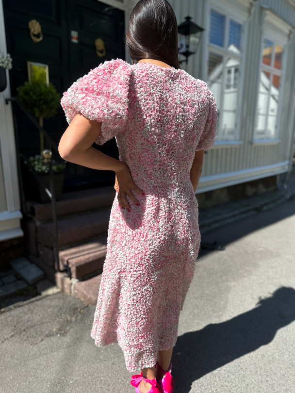 Kerry Long Dress - Sachet Pink  - Image 2