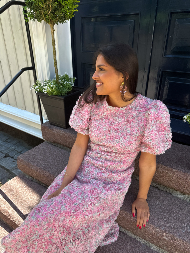 Kerry Long Dress - Sachet Pink  - Image 3