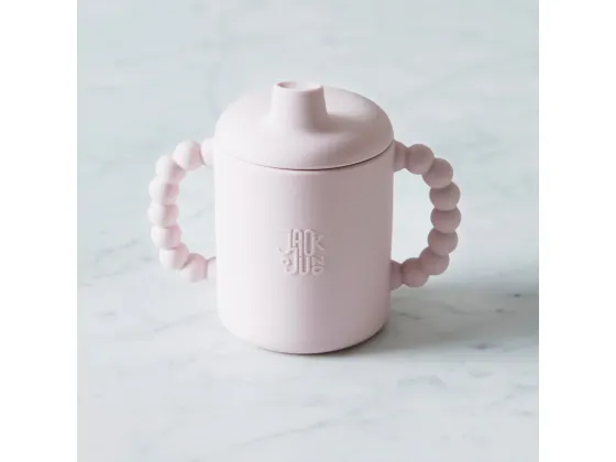 Bubble Sippy Cup - Light Pink