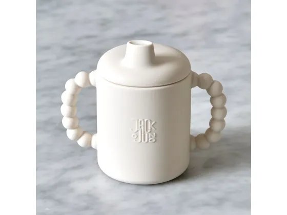 Bubble Sippy Cup - Cream