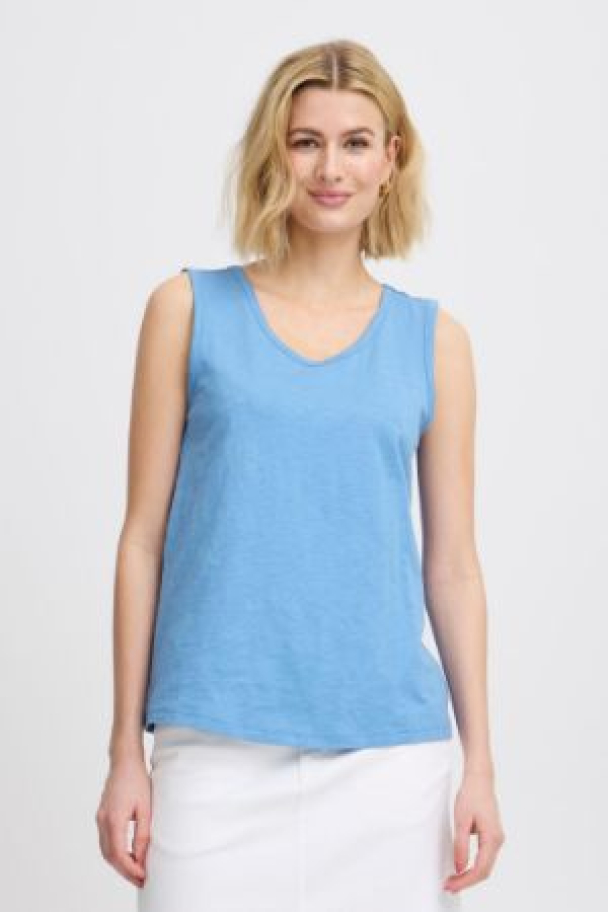 FRdalia Topp Lys Blå - Image 1