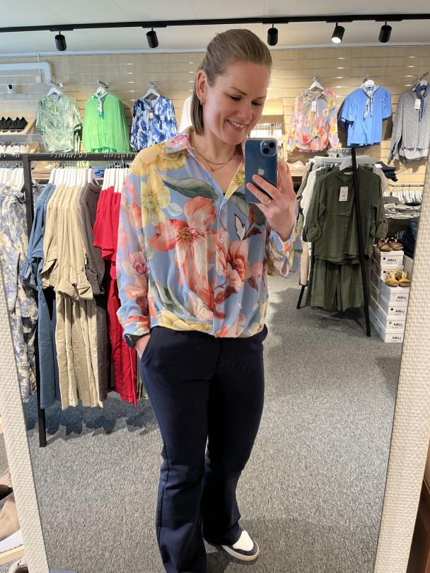 SBlenke Bluse Blå - Image 1