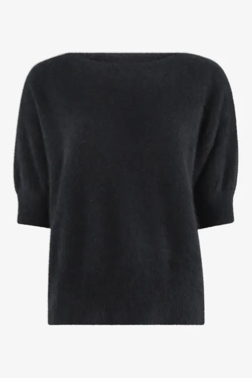 Moi Black Sweater           |           Moi Black Sweater fra Six Àmes