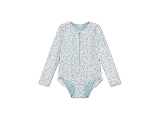 Badedrakt med lange armer - Swim Essentials