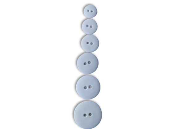 Knapper Hvit (matte)