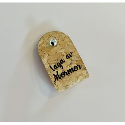 Merkelapp i kork, Mormor