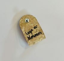 Merkelapp i kork, Mormor
