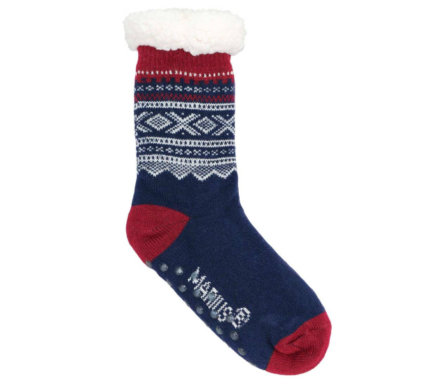 Kosesokker, MARIUS®, blå/hvit/rød  - Image 1