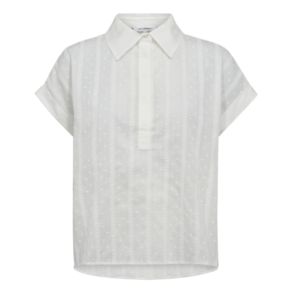 Maddie CC Top                |               Maddie CC Top White fra Co'Couture