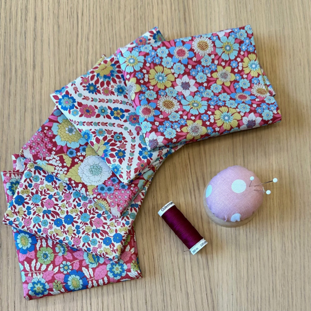 Wallflower pakke Burgundy/ Pink - Image 1